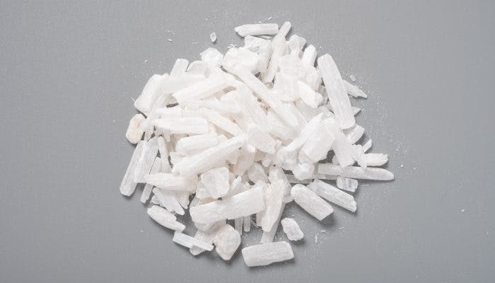 Close up of Gypsum TCM Herb
