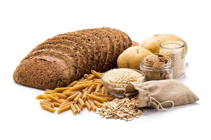 Potatoes, bread, pasta, cereal, and whole grains are popular carbohydrates
