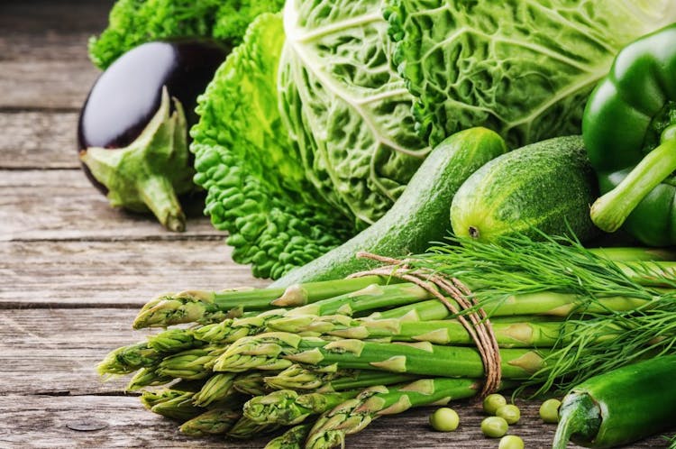 An image of green vegetables