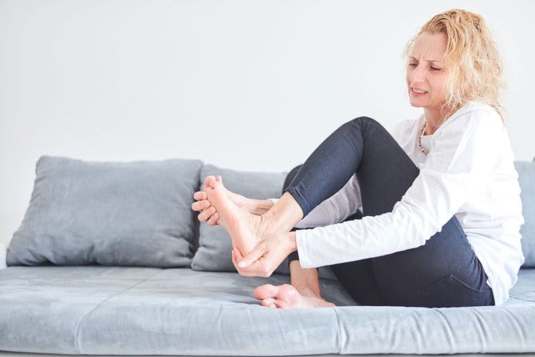 Foot pain can be caused by a wide variety of factors, including an underlying health condition.